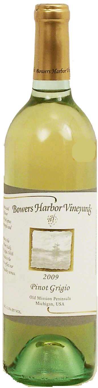 Bowers Harbor Vineyards pinot grigio wine of Old Mission Peninsula Michigan Full-Size Picture